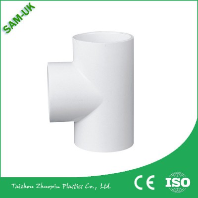 High Quality Sch40 ASTM D2466 White Plastic Tee An03